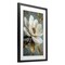 Stupell Industries Bloomed White Magnolia Floral Framed Print Under Glass, design by Petal Prints Design